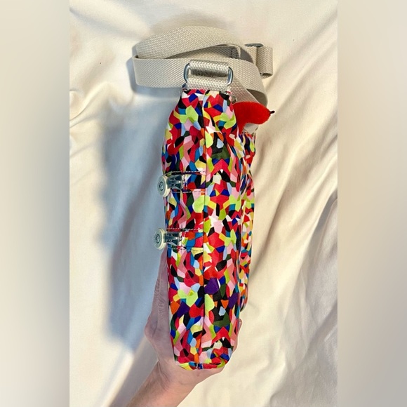 *EUC* KIPLING Davina “Confetti” Crossbody Bag - Multicolor w/Red Monkey Fob - Picture 2 of 14